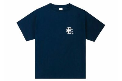 Pre-owned Eric Emanuel Ee Basic T-shirt Navy/white