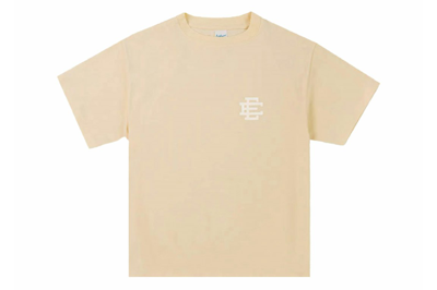 Pre-owned Eric Emanuel Ee Basic T-shirt Cream/white
