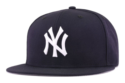 Pre-owned New Era New York Yankees 59fifty Fitted Hat Navy