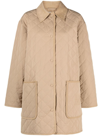 TOTÊME OVERSIZIED QUILTED JACKET