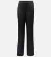 JOSEPH TOVA SILK SATIN STRAIGHT PANTS