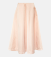 ALTUZARRA VARDA SATIN MIDI SKIRT