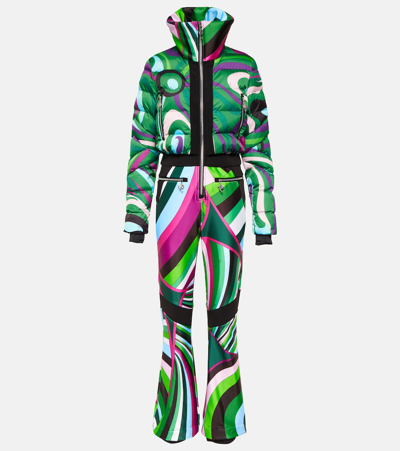 Pucci X Fusalp Printed Ski Suit In Multicoloured