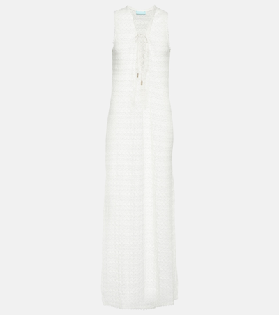 Melissa Odabash Maddie Crochet Maxi Dress In White