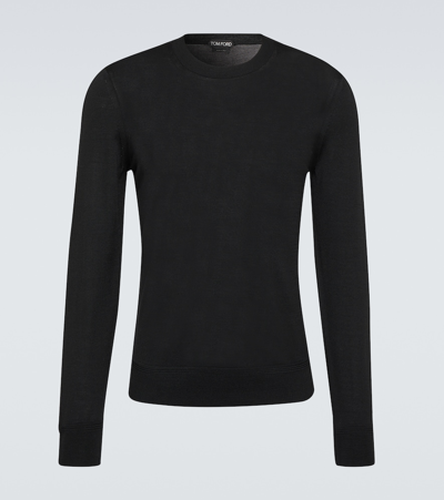 Tom Ford Wool Sweater In Black