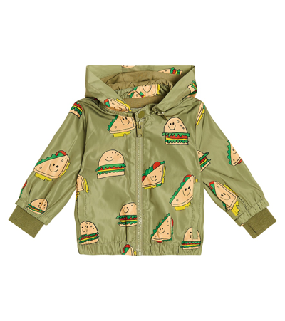 Stella Mccartney Kids' Printed Jacket In Verde/multicolor