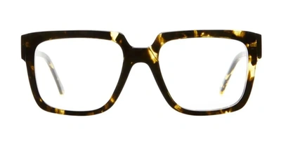 Kuboraum Mask K3 - Yellow Havana Rx Glasses In Tortoise