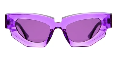 Kuboraum Mask F5 - Amethyst Sunglasses In Purple