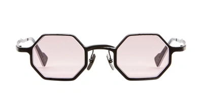 Kuboraum Mask Z19 - Black Matte Sunglasses In Silver