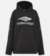 BALENCIAGA 3B SPORTS ICON TECHNICAL HOODIE