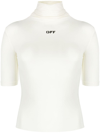 Off-white Maglia Viscosa Bianco In White