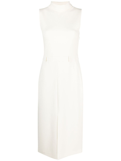 Abito lana bianco shop