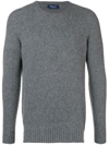 Drumohr Fine Knit Sweater In Black
