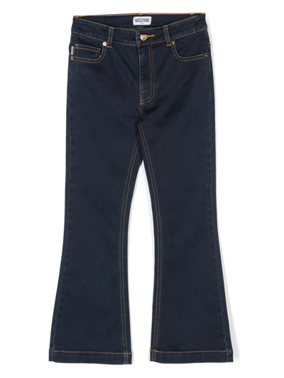 Moschino Kids' Jeans Cotone Blu In Blue