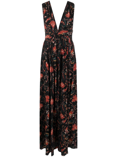 Ulla Johnson Kleid  Damen Farbe Bunt In Black