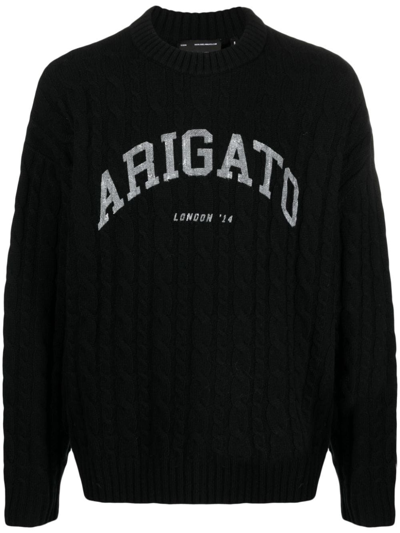 Axel Arigato Logo Sweatshirt In Black