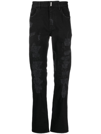 Givenchy Straight Jeans In Black