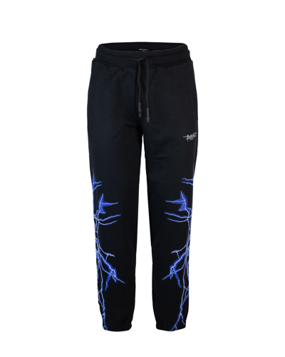 Phobia Archive Joggers Blue Lightning In Black