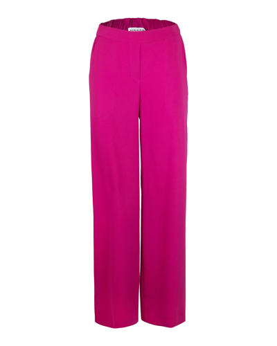 P.a.r.o.s.h Soft Trousers With Elastic In 42
