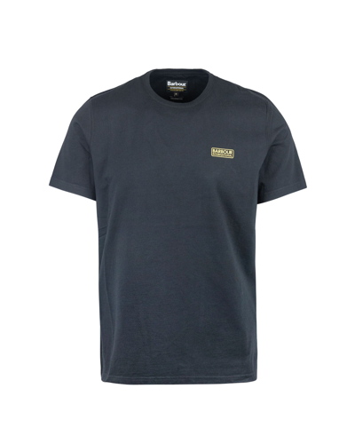 Barbour International T-shirt Essential Con Logo In Bk11