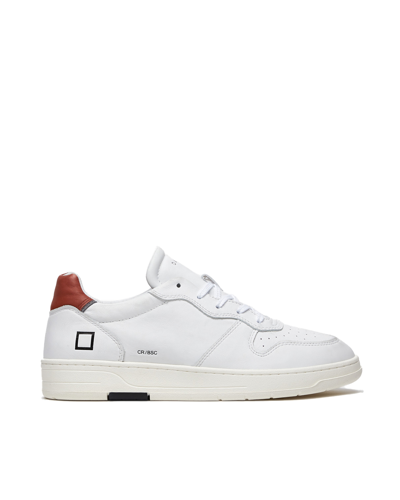 Date Court Basic Sneakers In White-brick