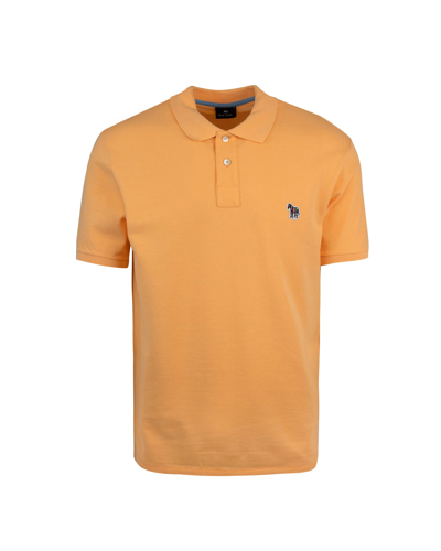 Ps By Paul Smith Embroidered Zebra Logo Polo Shirt In 16a16a
