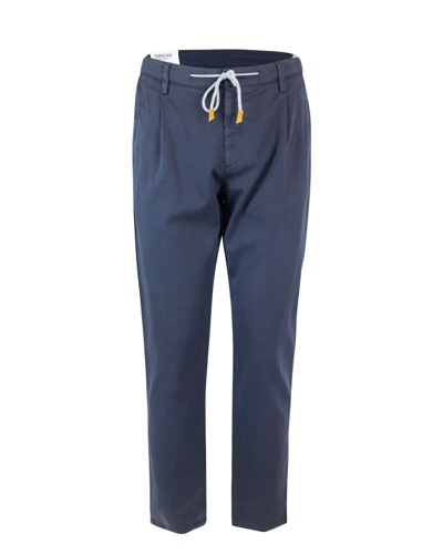 Eleventy Blue Jogger Trousers In 11