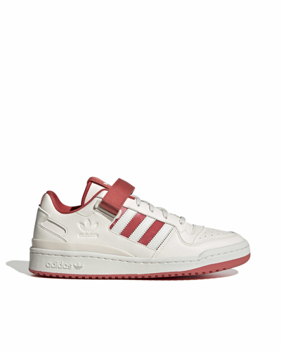 Adidas Originals Forum Low Sneaker In Bianco