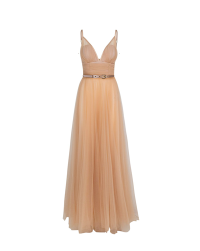 Elisabetta Franchi Red Carpet Dress In 181