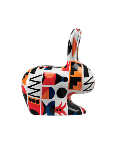 Qeeboo Rabbit M Oggian Edition In Multicolor