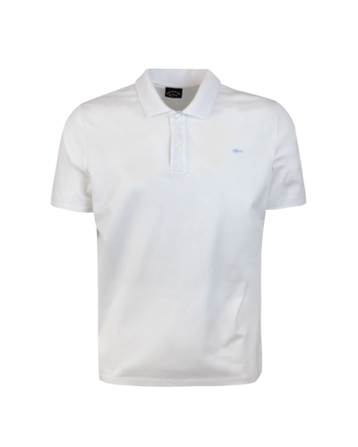 PAUL & SHARK PIQUÉ POLO SHIRT WITH SHARK EMBROIDERY