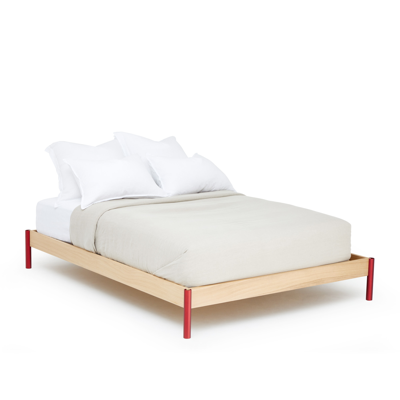 The Conran Shop Core Bed With Red Alum In Neutral