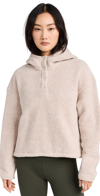 OUTDOOR VOICES MEGAFLEECE CROPPED PULLOVER OATMEAL