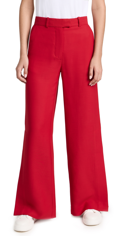 Apiece Apart Alba Trousers Deep Red 4