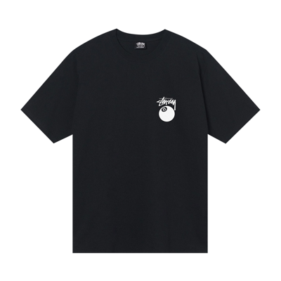 Pre-owned Stussy Billiards Tee 'black'