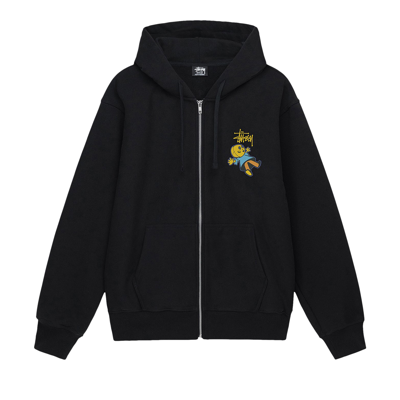 Pre-owned Stussy Dollie Zip Hoodie 'black'