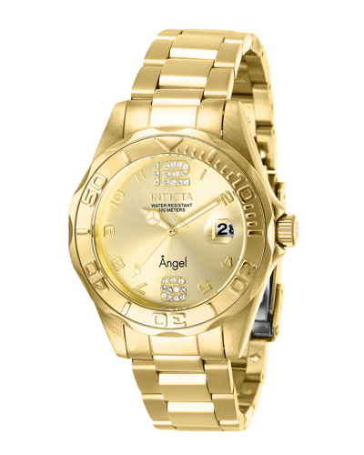 Invicta Women's Angel Watch In Gold