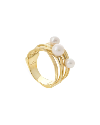 Marco Bicego Marrakech Onde 18k 5-6mm Pearl Ring In White