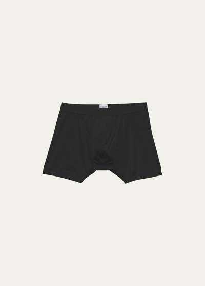 Zimmerli Men's Royal Classic Boxer Briefs In Black