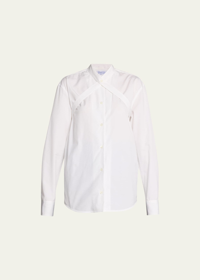 Off-white Cotton-poplin Shirt In White