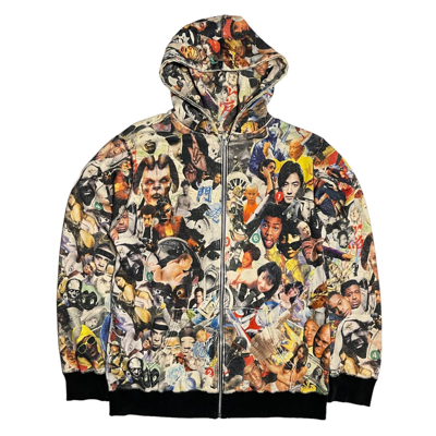 Pre-owned Supreme 2006 Phase Ii Magazine Hoodie In Multicolor