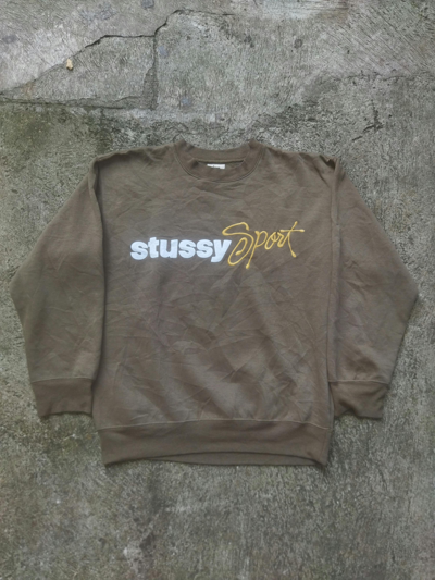 Pre-owned Stussy X Vintage Stussy Sport In Green