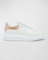 Alexander Mcqueen Oversized Sneakers In White Camel