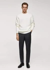 Mango Pull In Blanc Cassé