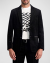 KARL LAGERFELD MEN'S CORDUROY 2-BUTTON BLAZER