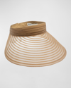 Eugenia Kim Women's Trixie Packable Visor In Camel