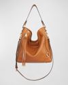 Rebecca Minkoff Mab Leather Hobo Bag In Caramello
