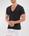 2(x)ist Men's Dream Stretch Deep V-neck T-shirt In Black