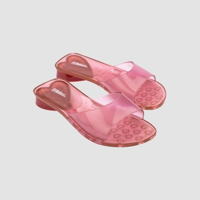 Melissa The Real Jelly Kim Sandals Female Red In Pink