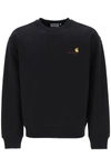 Carhartt Black Long Sleeve Pocket T-shirt In Black